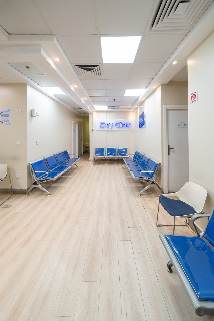 City Clinic patient waiting lounge